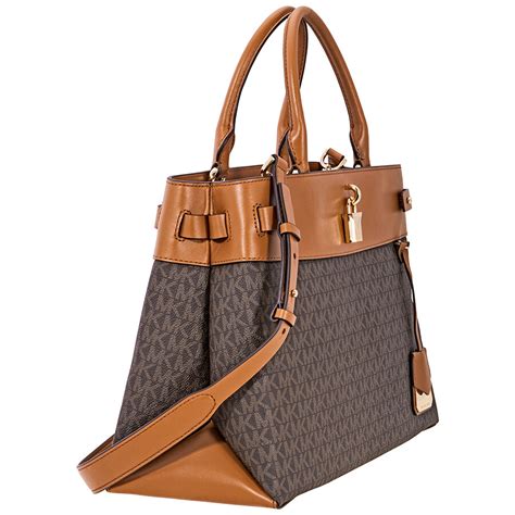 michael kors gramercy frame large|Gramercy Large Leather Satchel .